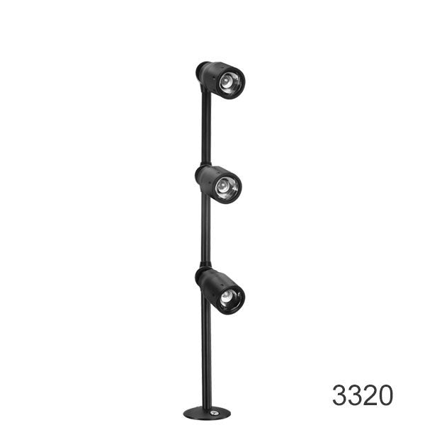 3320 led retail display light with adjustable spotlight From LEDingthelife