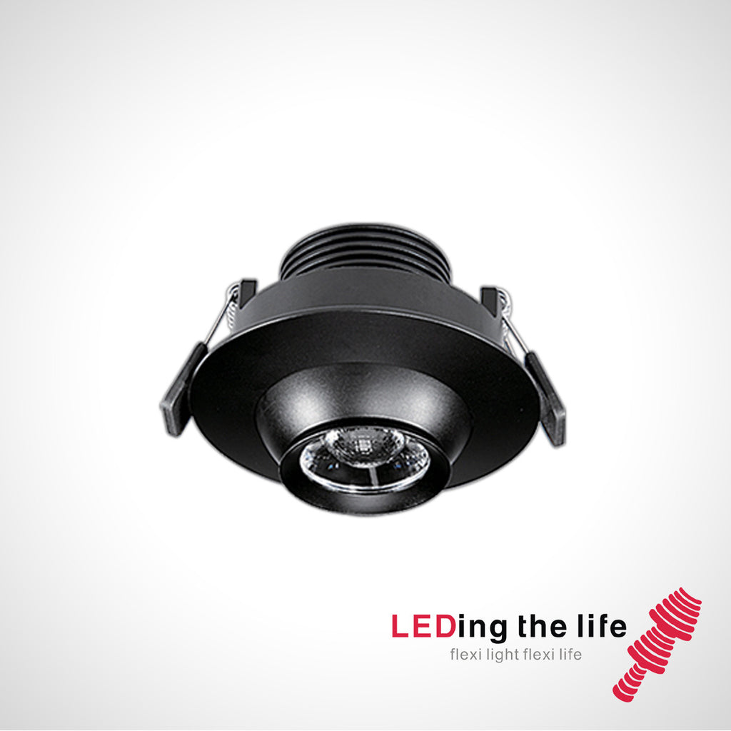8338 The eye 7W led focus spotlight for showcase lighting,focusable 4 inch led downlight for above cabinet lighting