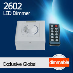 2602 LED Dimmer with infrared remote control,Dimmable LED focus spotlight lighting fixture,customized lighting
