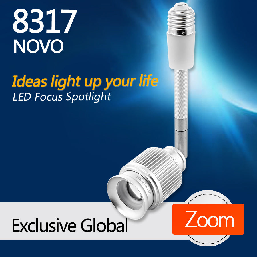 8317 Novo E27 LED focus spotlight for bar lighting