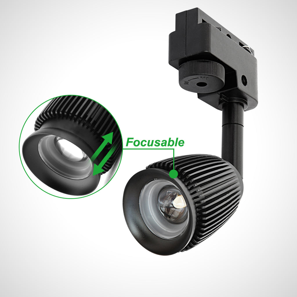 8303 Maya LED focus track light for art gallery lighting
