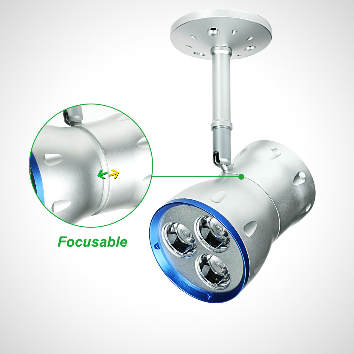 A020 Waterdrop LED focus spotlight for Art Gallery lighting – LEDing ...