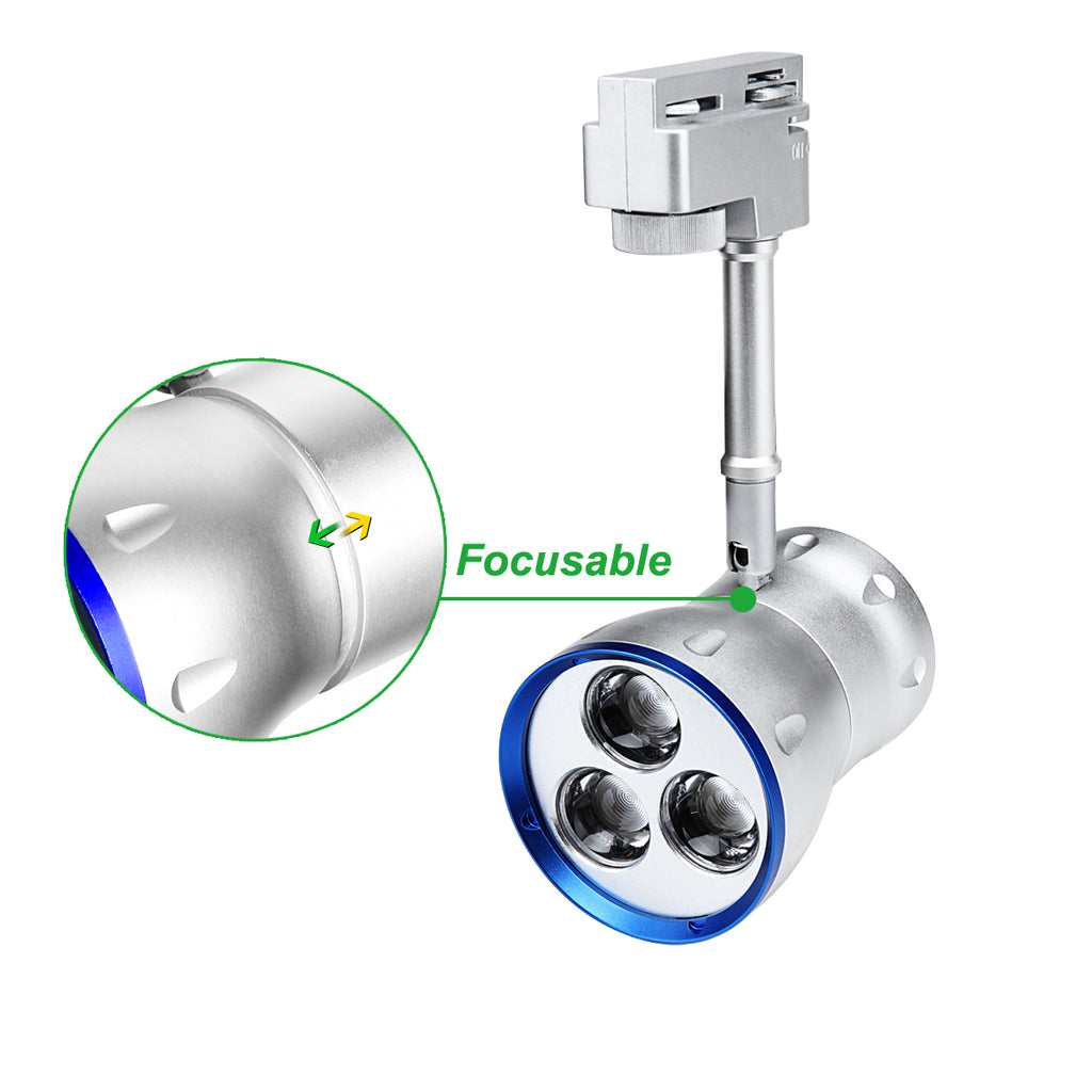 A020 Waterdrop LED track focus spotlight for Art Gallery
