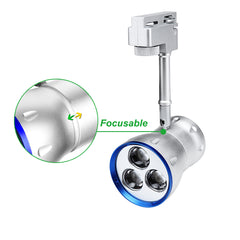 A020 Waterdrop LED track focus spotlight for Art Gallery lighting