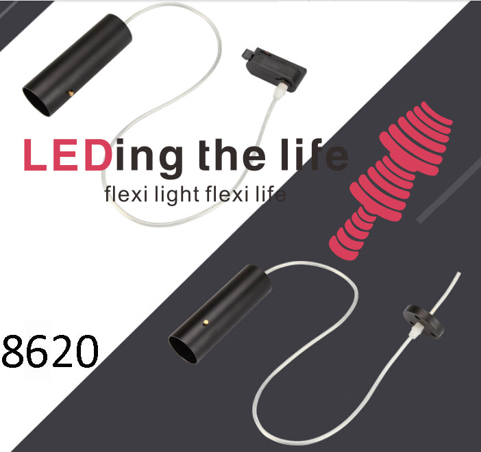8620 Snow,7W/9W led focus spotlight ,hanging light ,track or surface mounted, for dining-room setting wall clothing store