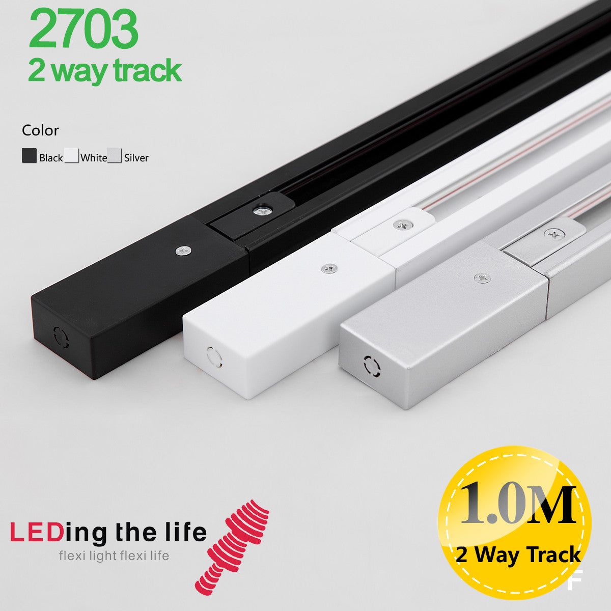 2702, 2/3/4 wires track for LED foucs track light from LEDing the life ...