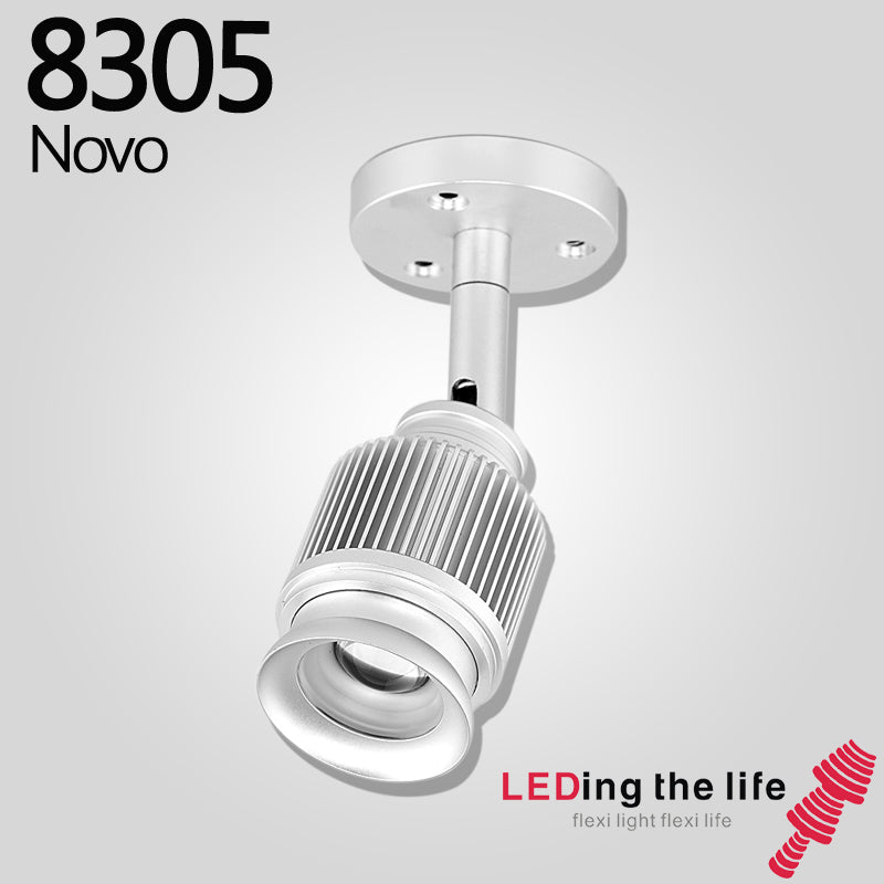 8305D Novo LED focus spotlight for museum lighting Dimmable version triac 110V/220V