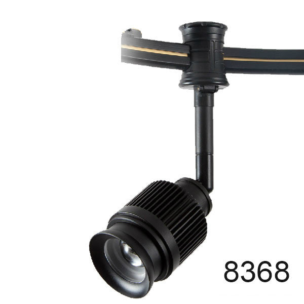 8368 4W decorative flexible monorail track light with Sharp COB From LEDingthelife