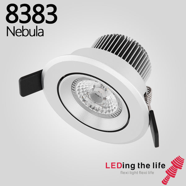 8383 Nebula,7W Under Cabinet LED recessed spot Lighting,Anti-glare function