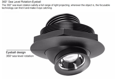 9034 The Eye 3w eyeball focusable led downlight for undercabinet lighting from ledingthelife