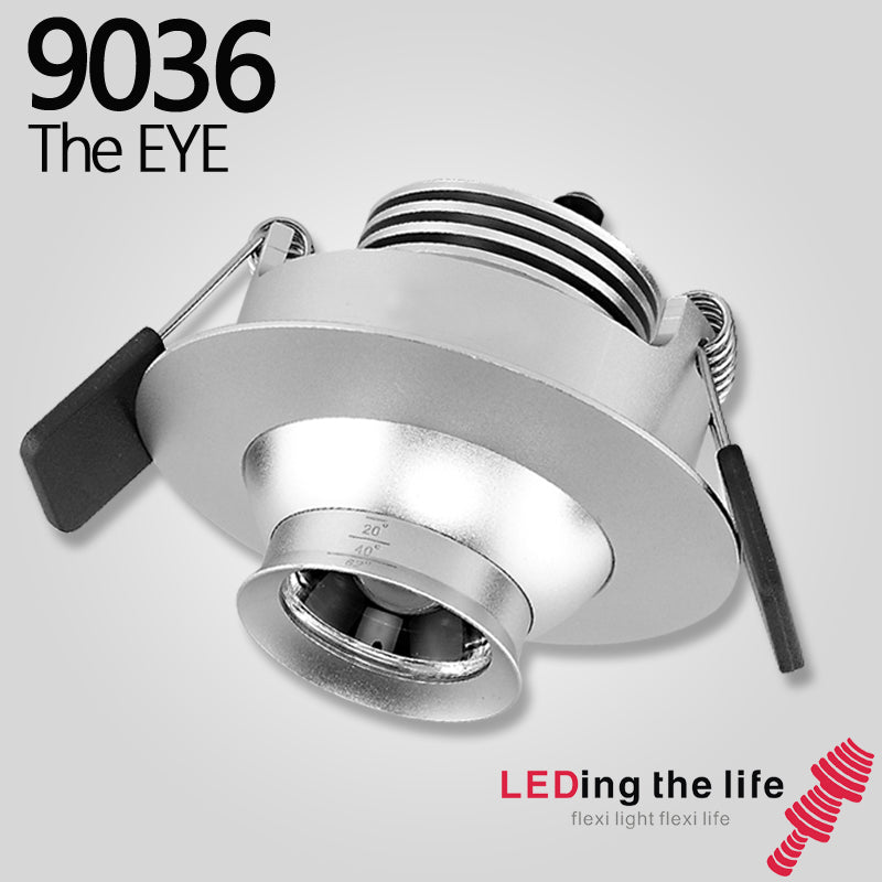 9036 the eye Dimmable LED focus lighting fixture for Museum