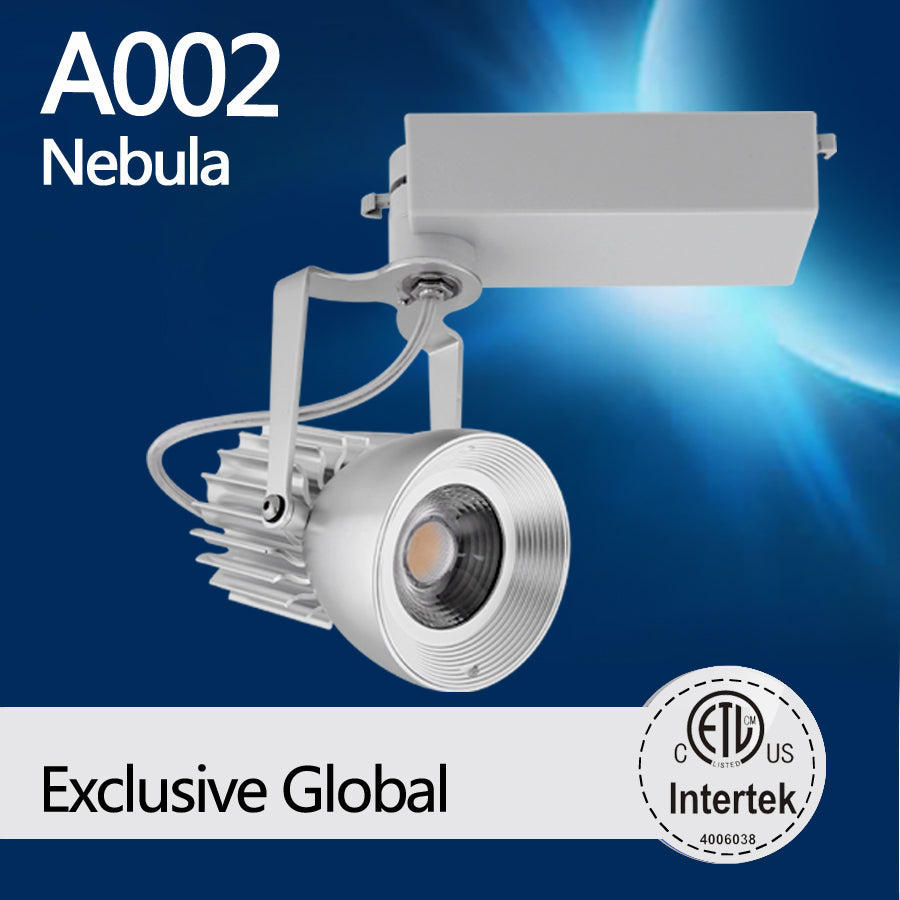 A002 Nebula LED track spotlight for Clothing store lighting