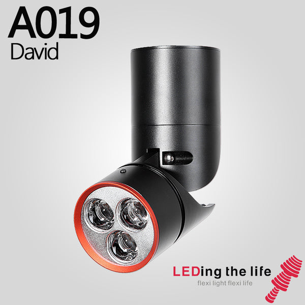 A019 David LED focus surface mounted spotlight for home lighting