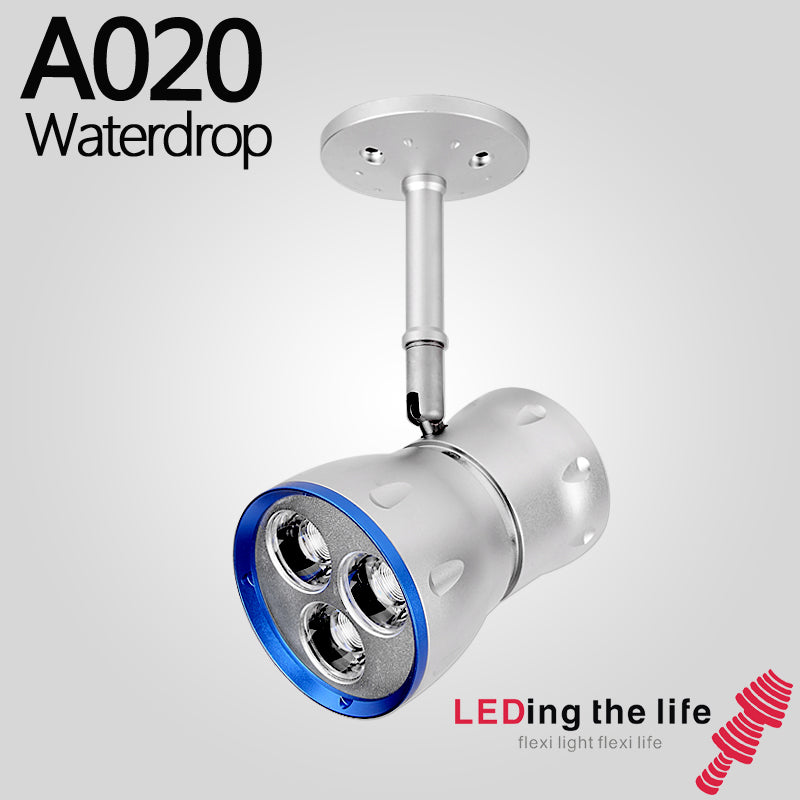 A020 Waterdrop LED focus spotlight for Art Gallery lighting