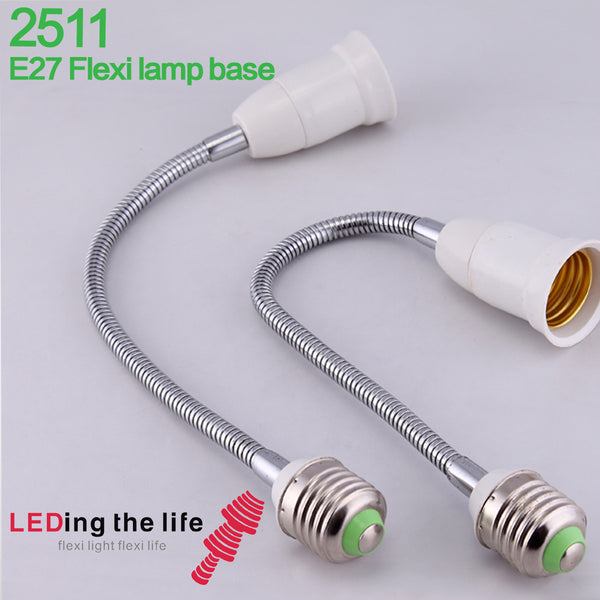2511 E27 lamp holder with flexible pipe application
