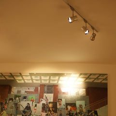 A020 Waterdrop LED track focus spotlight for Art Gallery lighting