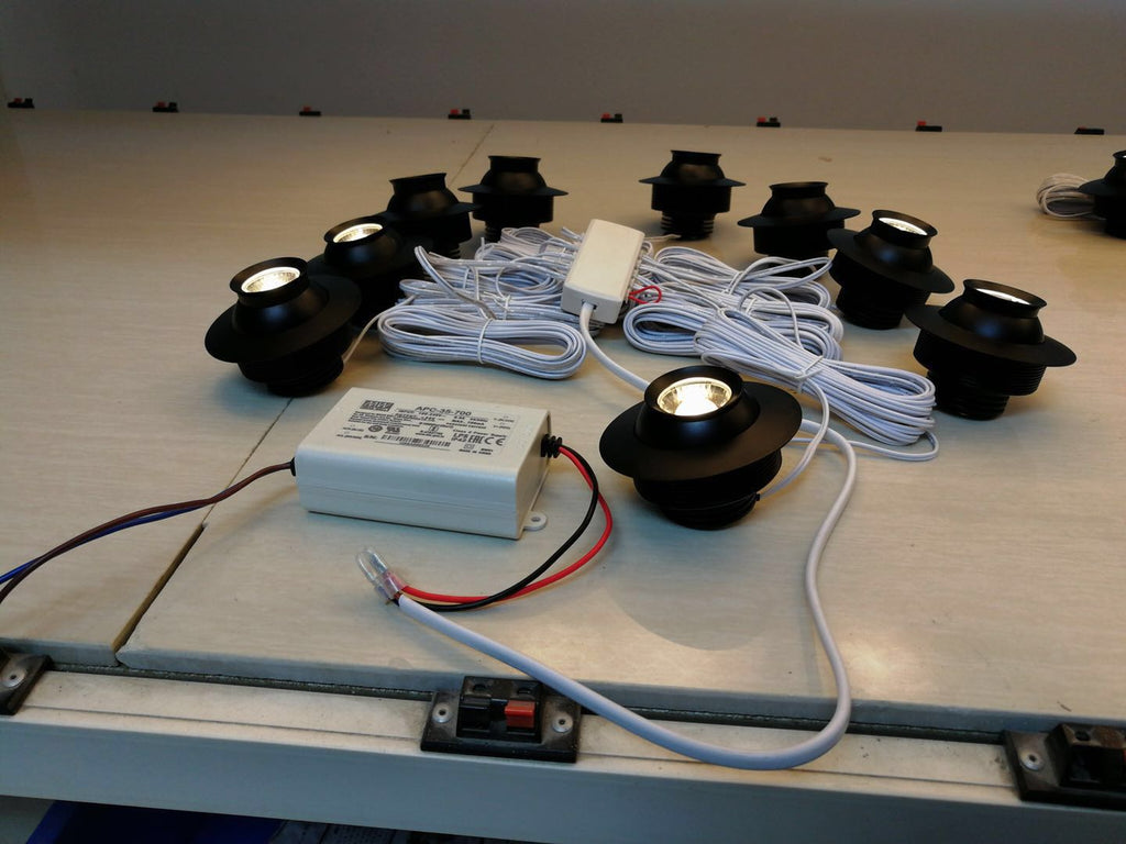 9034 The Eye 3w eyeball focusable led downlight for undercabinet lighting from ledingthelife